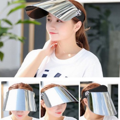 UV Protection Sun Visor Hat Flexible Solar Face Shield Plastic For    eb-75166946